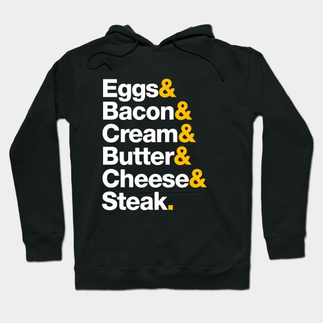 Keto Helvetica Hoodie by Fyremageddon